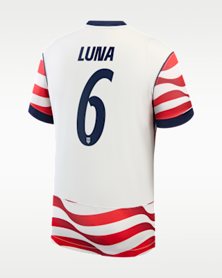 Мужские джерси Diego Luna USMNT 2026 Stadium Home Nike Dri-FIT Soccer Jersey