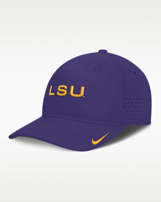 Женские LSU Sideline Club Gameday Nike Dri-FIT College Hat