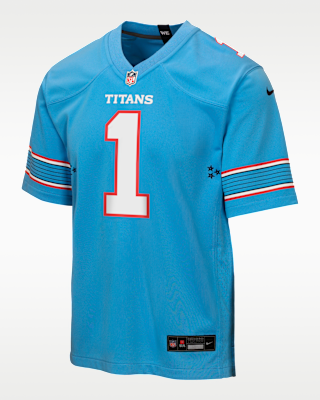 Детские джерси Cam Ward Tennessee Titans Big Kids' Nike NFL Game Jersey
