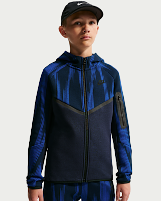 Детское худи Nike Tech Fleece Big Kids' (Boys') Full-Zip Hoodie