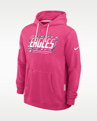 Мужское худи Philadelphia Eagles Crucial Catch Sideline Standard Issue Nike Dri-FIT NFL Pullover Hoodie