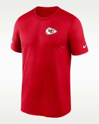 Мужская футболка Kansas City Chiefs Legend Small Logo Nike Dri-FIT NFL