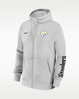 Мужское худи Pittsburgh Steelers Club Nike NFL Full-Zip Hoodie