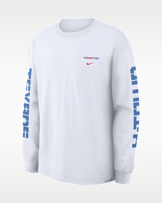 Мужская футболка Houston Texans Rivalries Collection Max90 Nike NFL Long-Sleeve