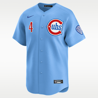 Jersey Nike Dri-FIT de la MLB Limited para hombre de Pete Crow-Armstrong de los Chicago Cubs