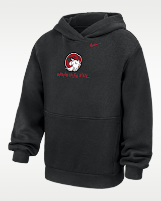 Детское худи Nike College (Winston-Salem State University) Big Kids' Club Fleece Hoodie