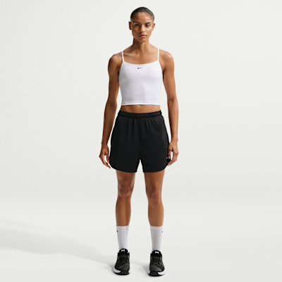 Nike One Orta Destekli Pedli Ayarlanabilir Kadın Spor Sütyenli Atlet görsel 4