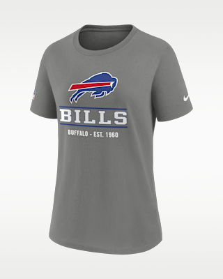 Женская футболка Buffalo Bills Sideline Alt Nike Dri-FIT NFL