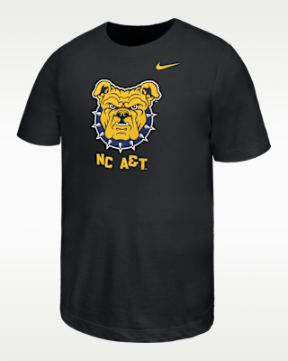Детская футболка Nike College (North Carolina A&T Univerrsity) Big Kids' Short-Sleeve