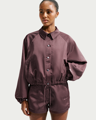 Женская куртка Nike Sportswear Oversized Satin Coaches