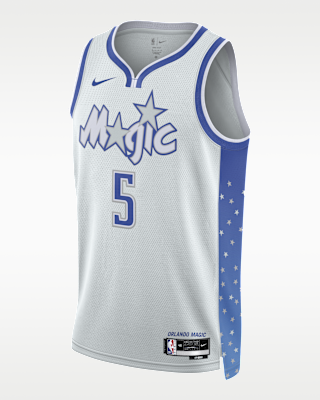 Мужские джерси Paolo Banchero Orlando Magic City Edition Nike NBA Swingman Jersey