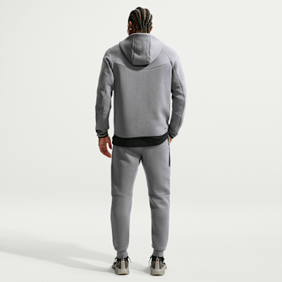 Nike Tech Fleece Windrunner Tam Boy Fermuarlı Erkek Ceketi görsel 5