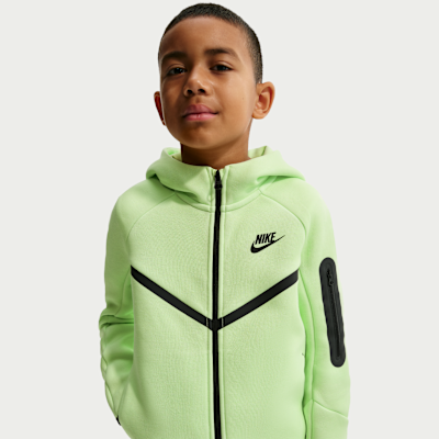 nike hybrid full zip fleece hoodie junior