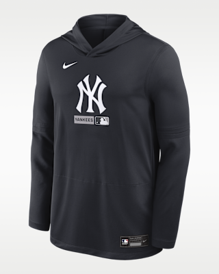 Мужские  New York Yankees Authentic Collection Nike Dri-FIT MLB Long-Sleeve Hooded Top