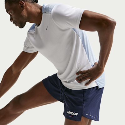 Nike Stride Dri-FIT 13 cm Slip Astarlı Erkek Koşu Şortu görsel 4