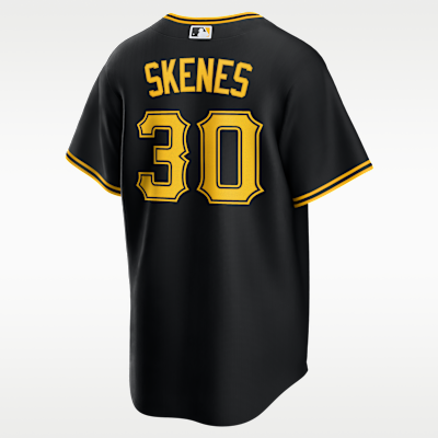 Jersey Nike de la MLB Replica para hombre Paul Skenes Pittsburgh Pirates