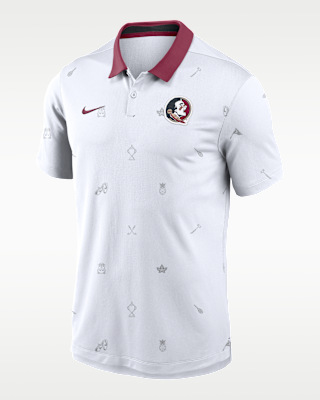 Мужские  Florida State Vapor Pattern Nike Dri-FIT College Polo