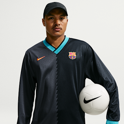 Nike FC Barcelona Energy Third Nike Dri-FIT Uzun Kollu Erkek Futbol Forması