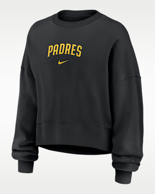 Женские  San Diego Padres Nike MLB Pullover Crew