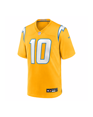 Мужские джерси Justin Herbert Los Angeles Chargers Nike NFL Game Jersey