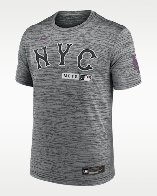 Мужская футболка New York Mets City Connect Velocity Nike Dri-FIT MLB