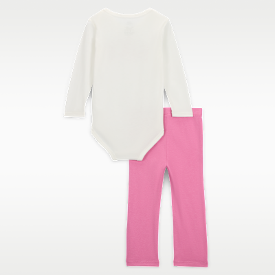 Nike Swoosh Spirit Baby (12-24M) 2-Piece Bodysuit Set