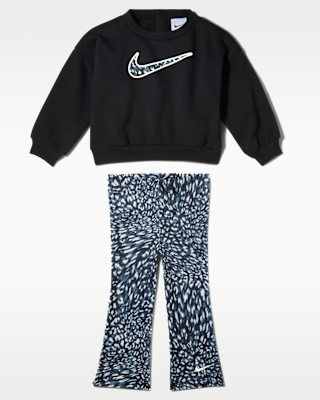 Детские тайтсы Nike Baby (12-24M) Crew and Printed Leggings Set