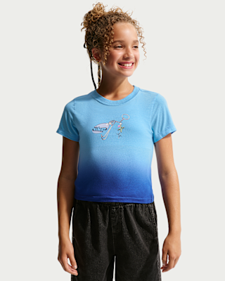 Детская футболка Nike Sportswear Big Kids' (Girls')