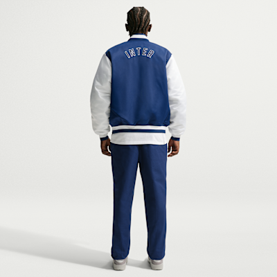 Nike Inter Milan Authentics Deplasman Nike Dugout Erkek Futbol Ceketi görsel 5