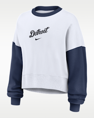 Женские  Detroit Tigers Primary Nike MLB Pullover Crew