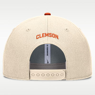 Clemson Primetime Rise Men's Nike Dri-FIT College Trucker Adjustable Hat