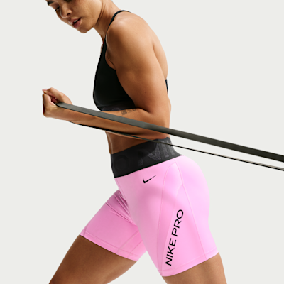 Nike Pro Sculpt Dri-FIT Yüksek Belli 13 cm Kadın Şortu görsel 4