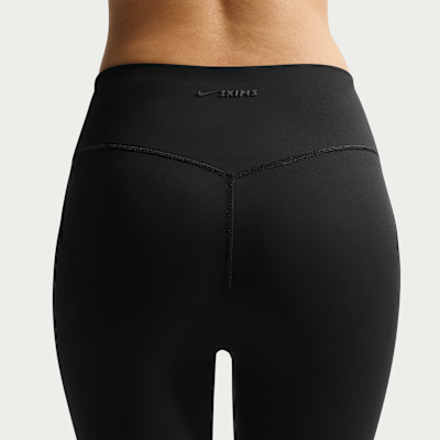 NikeSKIMS Matte Yüksek Belli 66 cm Kadın Taytı görsel 3