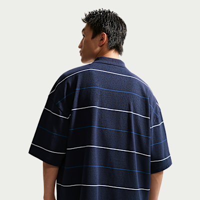 Nike Sportswear Club Men's Oversized Striped Polo