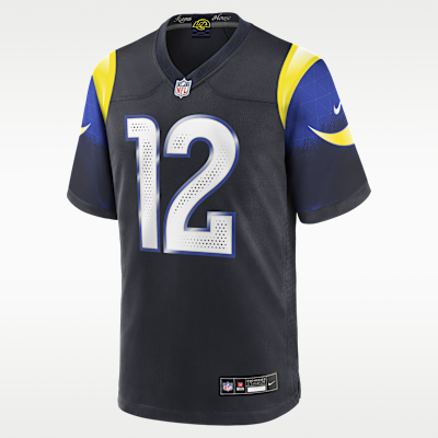 Puka Nacua Los Angeles Rams Rivalries Collection Men’s Nike NFL Game Jersey