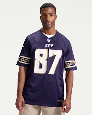 Мужские джерси T.J. Hockenson Minnesota Vikings Rivalries Collection Nike NFL Game Jersey