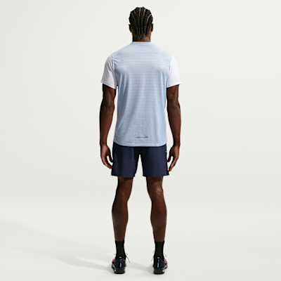 Nike Miler Dri-FIT 2'si 1 Arada 18 cm Erkek Koşu Şortu görsel 5