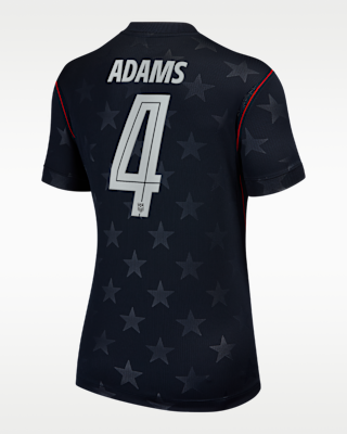 Женские джерси Tyler Adams USMNT 2026 Stadium Away Nike Dri-FIT Soccer Jersey