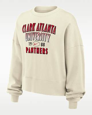 Женский свитшот Nike College (Clark-Atlanta University) Phoenix Fleece Crewneck