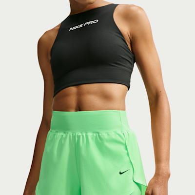 Nike Pro Sculpt Dri-FIT Yüksek Belli 2'si 1 Arada 8 cm Kadın Şortu görsel 2