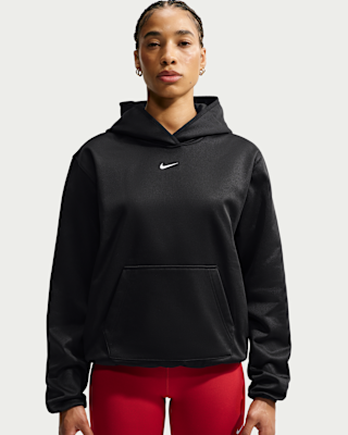 Женское худи Nike Studio Fleece Sport Therma-FIT Pullover Hoodie