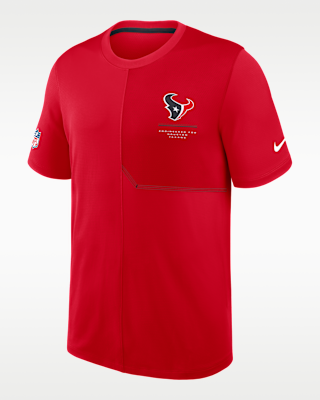 Мужские  Houston Texans Sideline Coach Nike Dri-FIT NFL Top