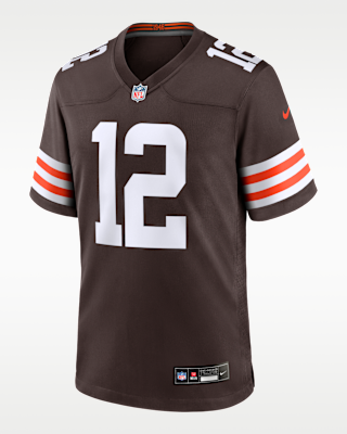 Мужские джерси Shedeur Sanders Cleveland Browns 2025 NFL Draft Nike NFL Game Jersey