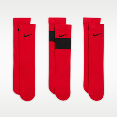 Nike Elite Kids' Basketball Crew Socks (3 Pairs)