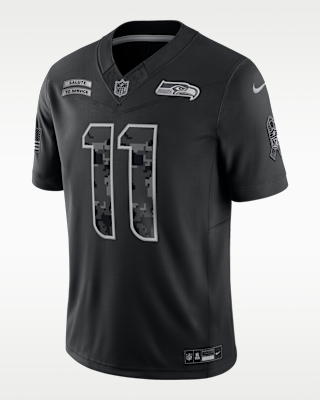 Мужские джерси Jaxon Smith-Njigba Seattle Seahawks Salute to Service Nike Dri-FIT NFL Limited Jersey