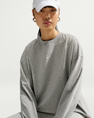 Женская футболка Nike Sportswear Classic Oversized Long-Sleeve