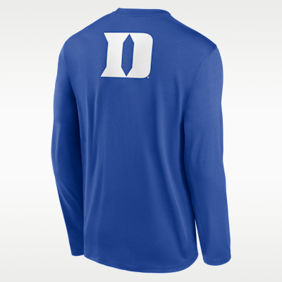 Duke Primetime Legend 2-Hit Men's Nike Dri-FIT College Long-Sleeve T-Shirt