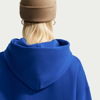 Nike Studio Fleece Kalın Oversize Kapüşonlu Kadın Sweatshirt'ü görsel 6