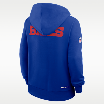 Buffalo Bills Sideline Women's Nike Dri-FIT NFL Pullover Hoodie