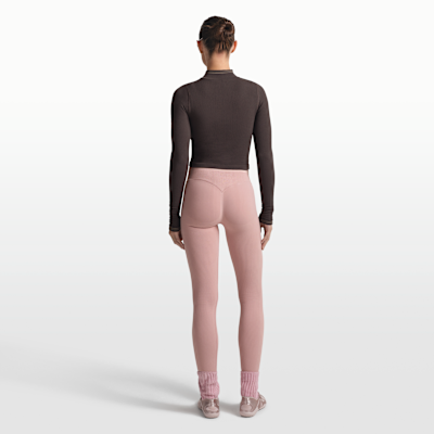 Leggings de tiro alto de 66 cm para mujer NikeSKIMS Ribbed Seamless